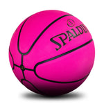 Personalised Spalding Pink Basketball Size 6